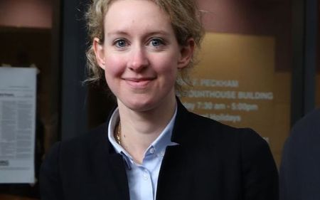 Elizabeth Holmes started her blood testing company in 2002.